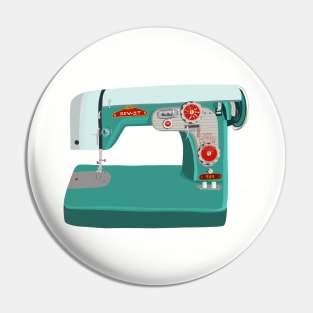 Aqua Sewing Machine Pin