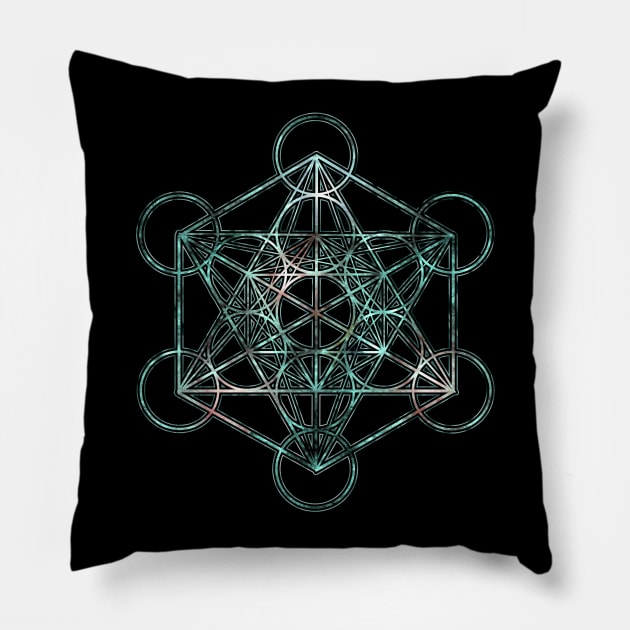 Melatrons Cube Pillow by MellowGroove