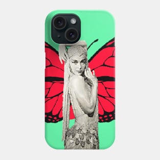 Actress of the Red Butterflies Phone Case