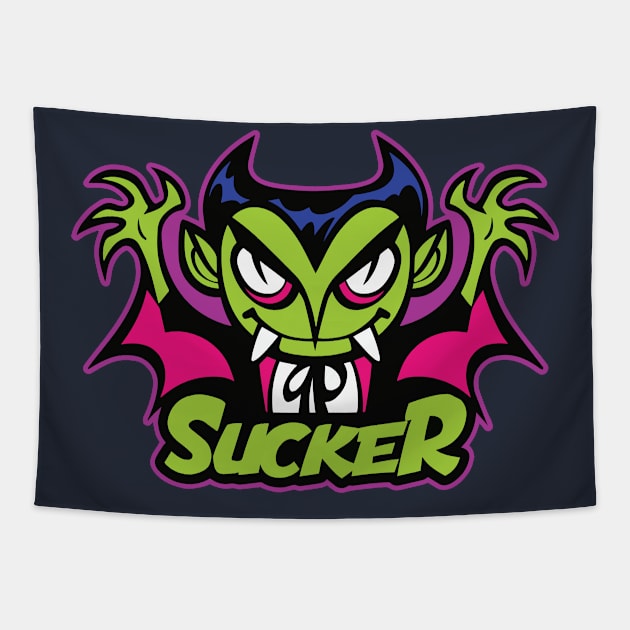 Sucker Tapestry by FishFinger