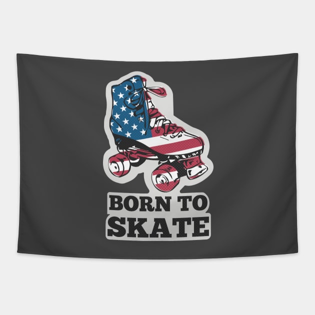 Born to Skate Tapestry by katie_rou