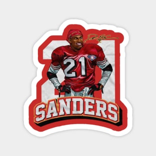 Deion Sanders San Francisco Player Name Magnet