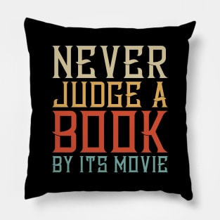 Never judge a book by its movie Pillow