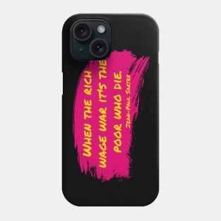 Jean Paul Sartre Phone Case