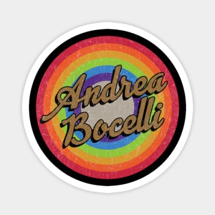 Limited Edition - Vintage Style - Andrea Bocelli Magnet