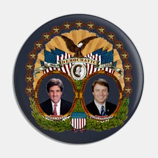 2004 Democratic Presidential Ticket Pin