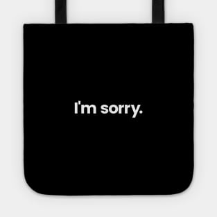 I'm sorry. White print Tote