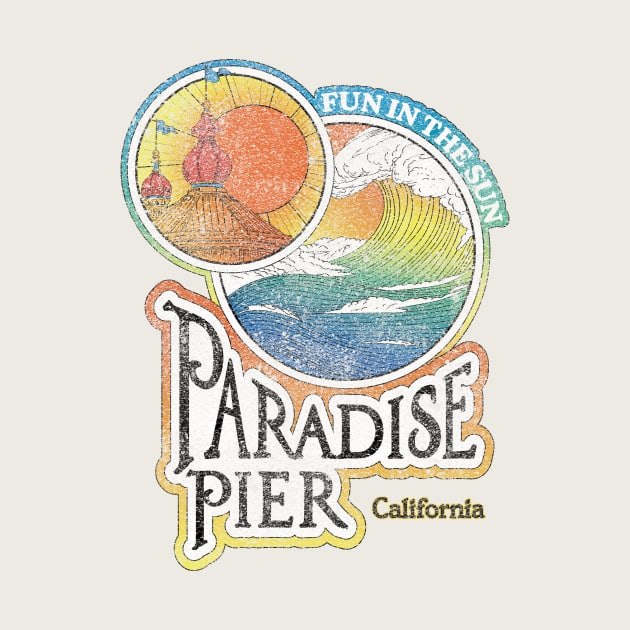 Paradise Pier Vintage Beach by Heyday Threads