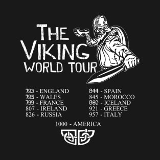 danish - THE VIKING WORLD TOUR T-Shirt