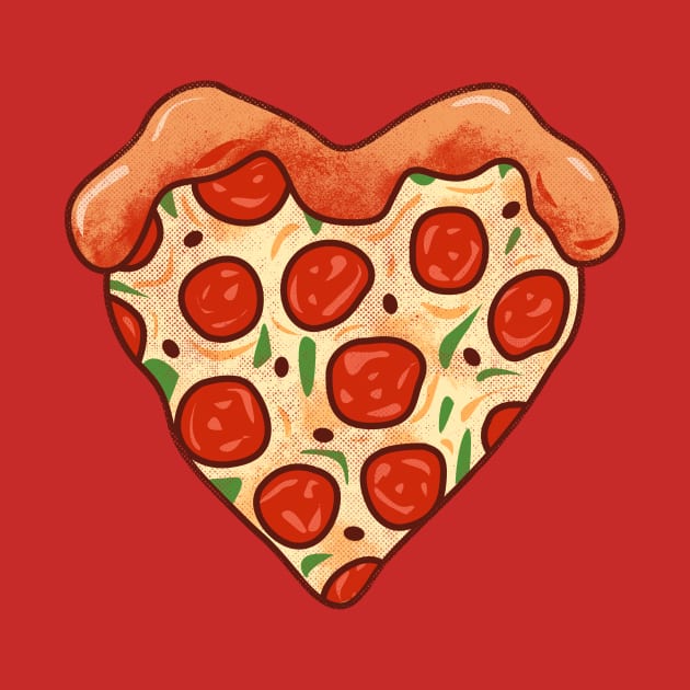 I Heart Pizza by DANDINGEROZZ