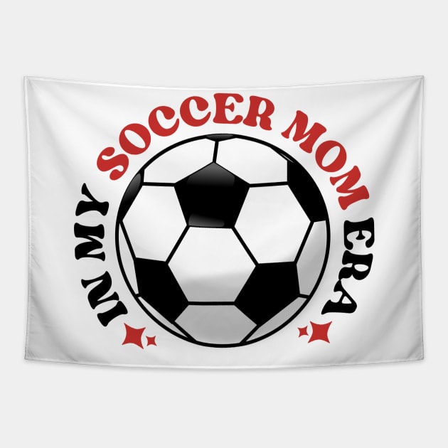 In My Soccer Mom Era Tapestry by Illustradise