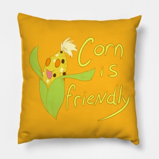 Corn Is Friendly Pillow