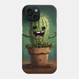 Cute Ugly Cactus Plant Phone Case