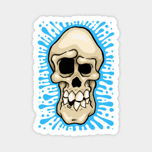 Skull Splat Magnet