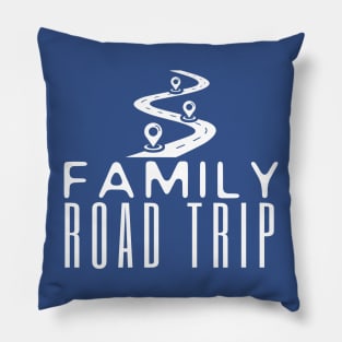 Family Road Trip Pillow