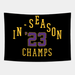 Los Angeles In-Season Tournament Champs Tapestry
