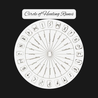 rune circle of healing T-Shirt