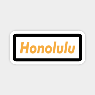 Honolulu Meat Brown Magnet