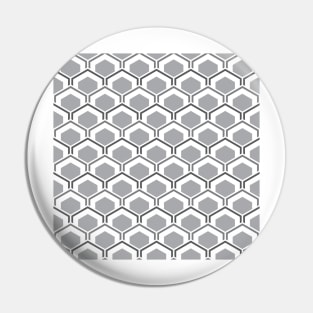 Mid Century Modern Hexagons Pin