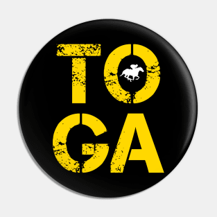 Toga Saratoga Springs Upstate New York Pin