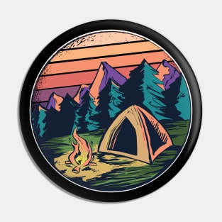 Outdoor Camping Pin
