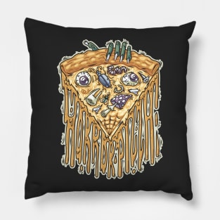 Zombie Hand with Horror Pizza Pillow