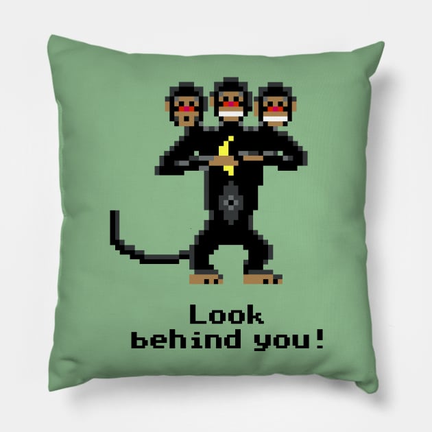 Three-Headed Monkey Pillow by krovs