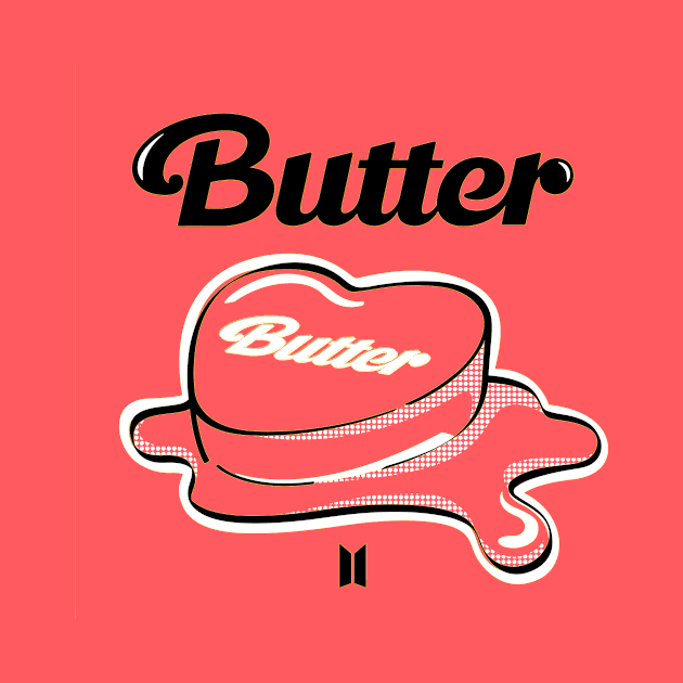 BTS  - Butter art by mikevidalart