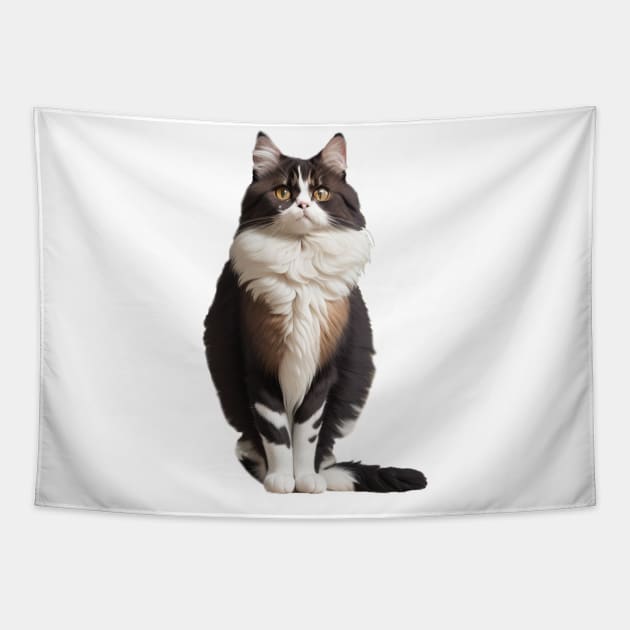 Maine coon cat Tapestry by Moulezitouna