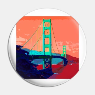 Golden Gate Bridge 006 Pin