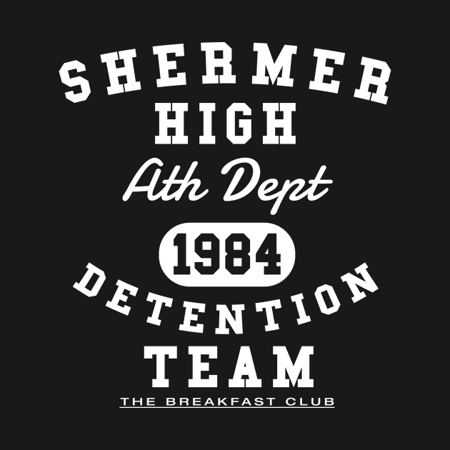 Breakfast Club Shermer High Detention Team by Rebus28