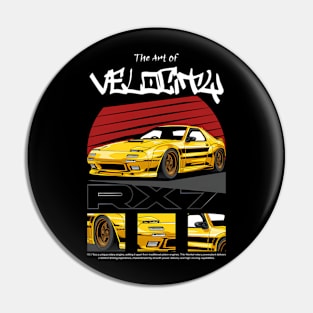 Rx7 1989 Jdm Car Pin