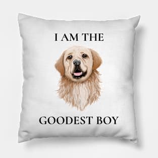 Goodest Boy Pillow