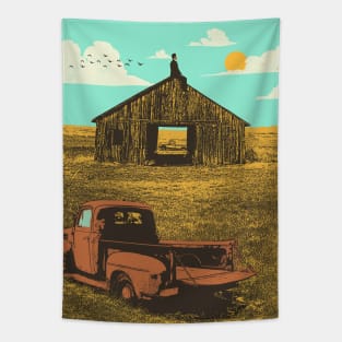 BARN DAYS Tapestry