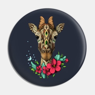 Mystic Giraffe Pin