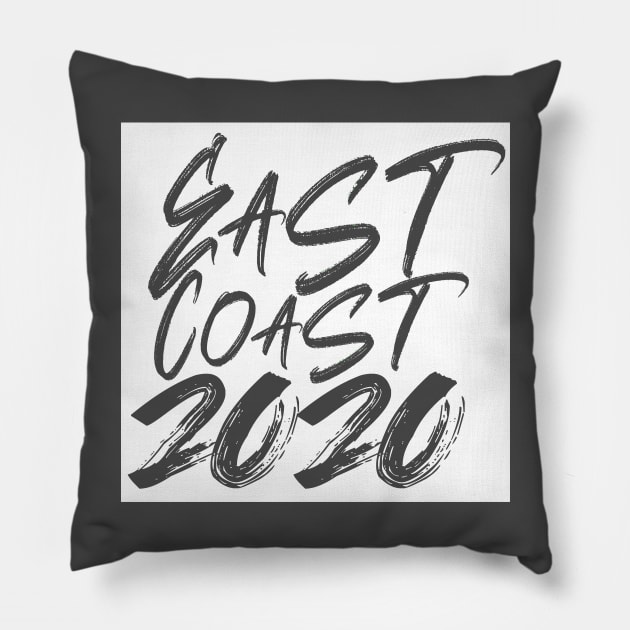 East Coast 2020 white rectangle Pillow by storyanswer