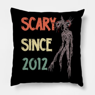 Scary since 2012 siren head Pillow