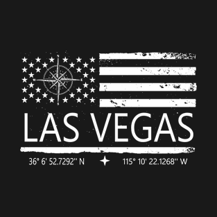 Us Flag Las Vegas, Las Vegas City Love T-Shirt