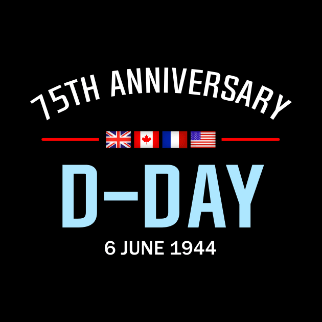 D-Day 75 Year Anniversary by SeattleDesignCompany