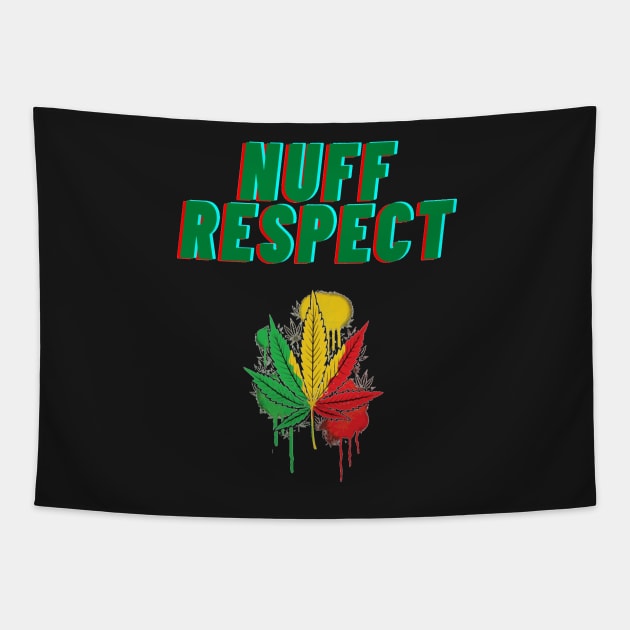 Nuff Respect Tapestry by D3monic