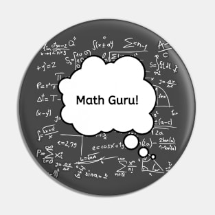 Math Guru Pin