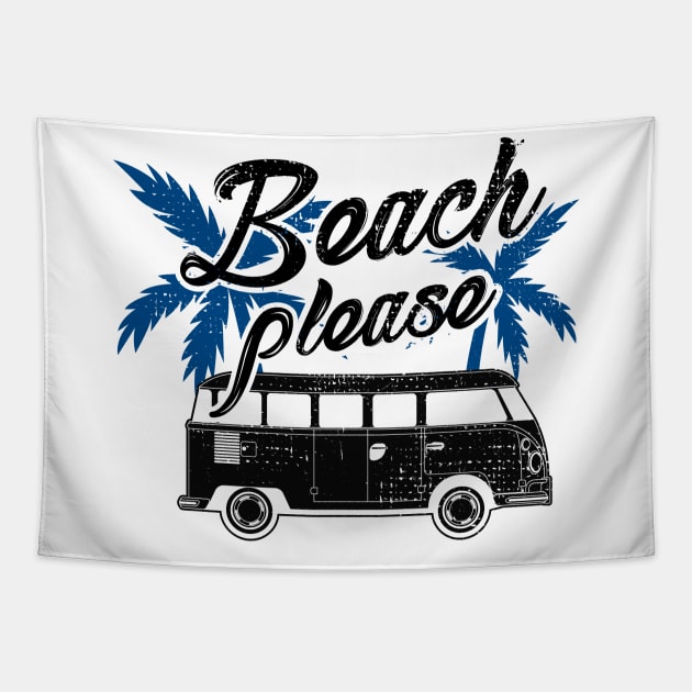 Beach Please Tapestry by KsuAnn