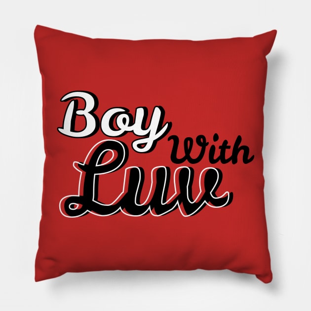 Boy With Luv Pillow by Marija154