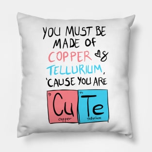 Cute Meme Chemical Design Pillow