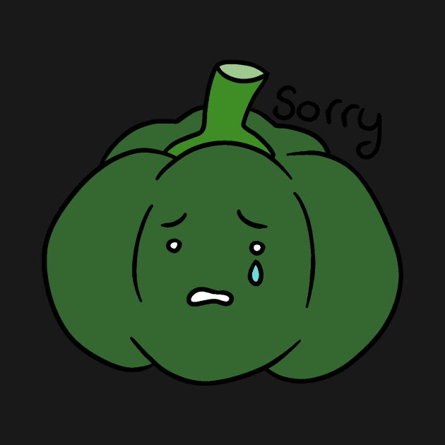 Sorry Pepper Green by saradaboru