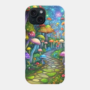 Magical Mushroom Forest Phone Case