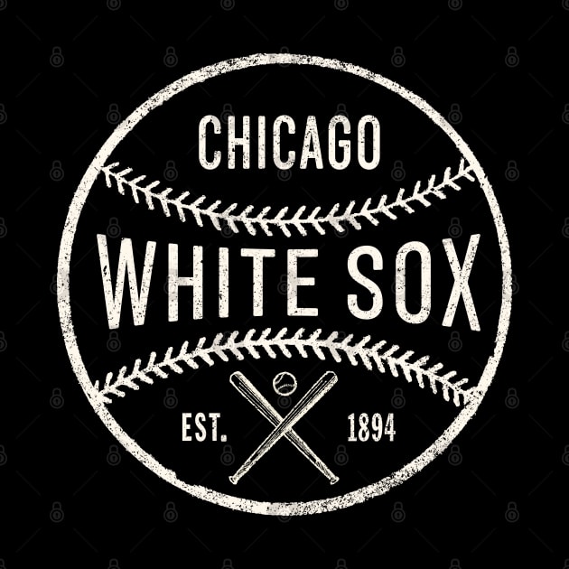 Vintage Chicago White Sox by Buck Tee Originals by Buck Tee