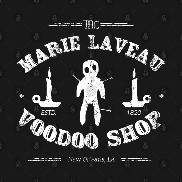 Marie Laveau Voodoo Shop, distressed by hauntedjack