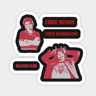 Steve and Eddie Stranger Things Magnet