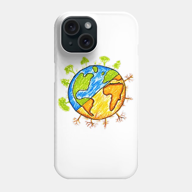 Save green planet Phone Case by Mommy-Loves